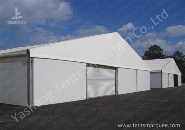 Waterproof Temporary Aluminum Alloy Frame Portable Storage Tents Warehouse Usage