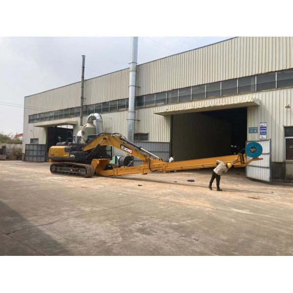 Practical 14m Telescopic Excavator Arm , Hitatchi ZX200 Construction Equipment Boom