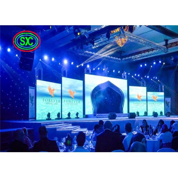 Hight Brightness Indoor P3.91 Advertising Led Panel Stage Background 1R1G1B