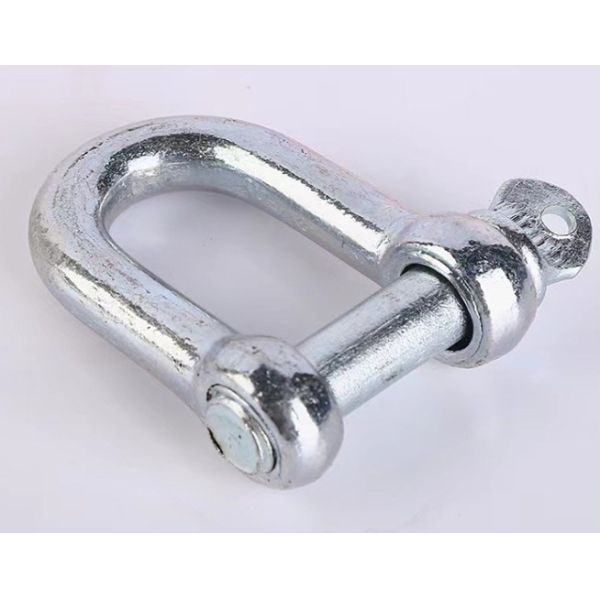 Fasteners Marine 12mm Rigging D Shackle Galvanized White Zinc Plated Anchor bolt