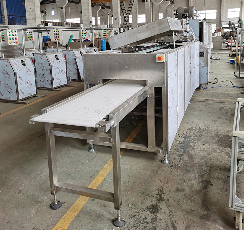 шоколад емкости 200mm 200kg 500kg закаляя Enrobing тоннель машины крутой
