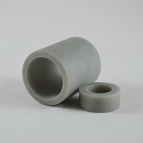 OEM High Temperature AIN Parts Semiconductor Aluminium Nitride Pipe Tube
