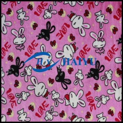 Custom Short Pile Plush Fabric 150gsm~350gsm Gram For Home Textile