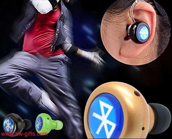 New Fashion Wireless Mini Mono Bluetooth Earphone Headset Handfree Universal For iPhone
