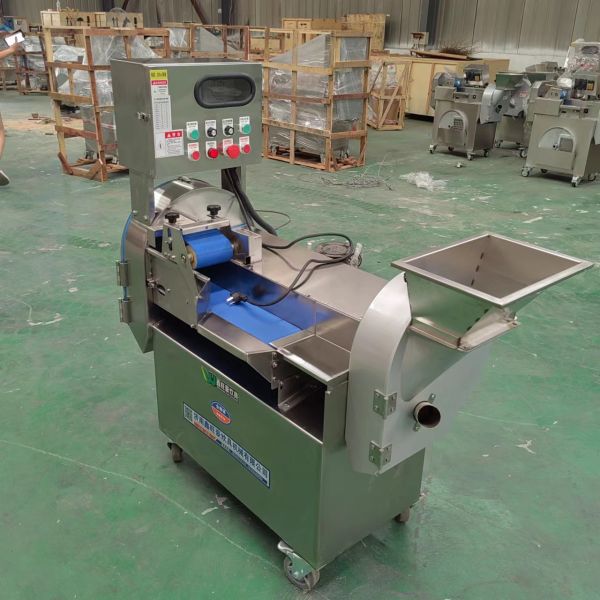 Vegetable Slicer Dicer Commercial Vegetable Cutting Machine 110/220 V Wooden Case Motor 98