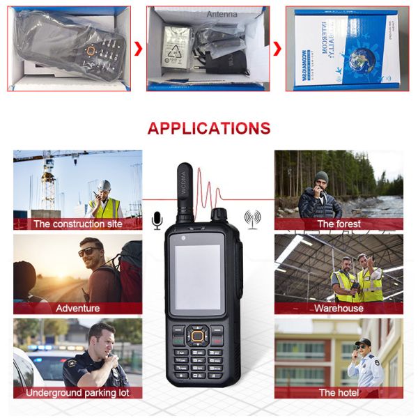 Mstar Android Gsm Walkie Talkie Mobile Phone More Than 2000 km Range Walkie Talkie