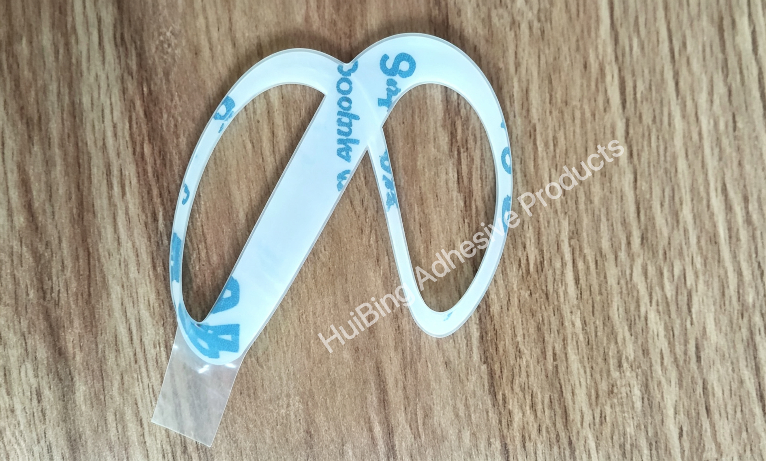 250 Centigrade Resist 0.15mm Thick 8 Shape Die Cut Adhesive Tape for High Temperature Insulation