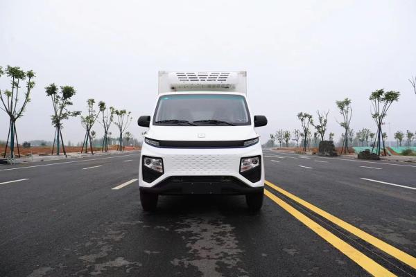 Geely F1E Pure Electric Refrigerated Box Truck Horsepower 150hp Small Freezer Trucks