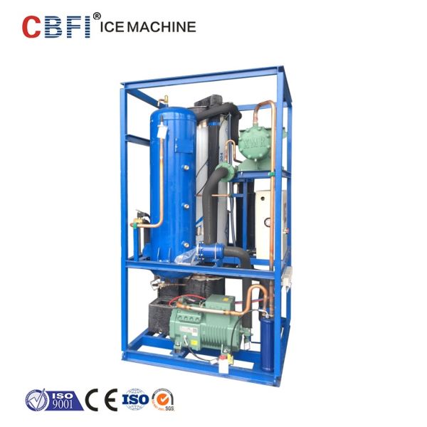 машина создателя трубки льда 3Т с системой Фреон компрессора Германии Бицер