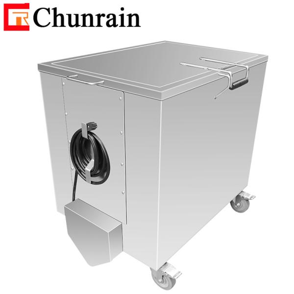 CR-211 2000W 210L Digital Mechanical  Industrial Heated Soak Tank Kitchen Car Washer Machine