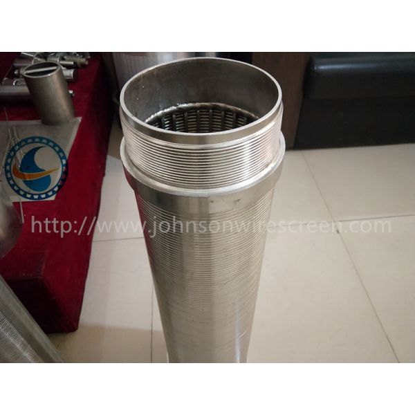 Poço de água de aço inoxidável de 40 entalhes - OEM/ODM contínuos da estrutura da tela disponível