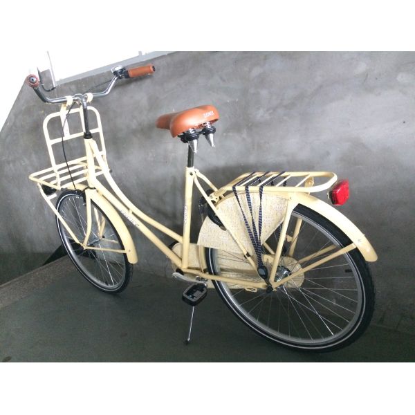 28inch Old Man City Bike Classic Dutch Bike with Lugged Steel Frame and Double V Brake