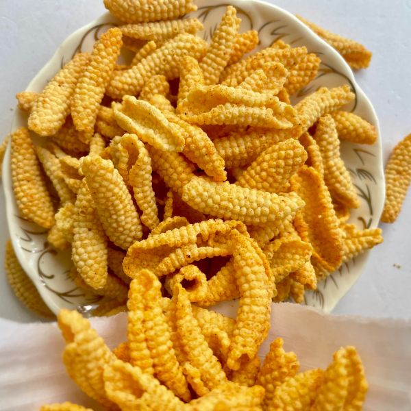 Шутихи креветки мягкой текстуры пряные терпя шутих риса Wasabi вкуса