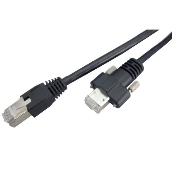 8 Pin High Flex Gigabit Ethernet Cable , GigE Interface Gigabit Network Cable