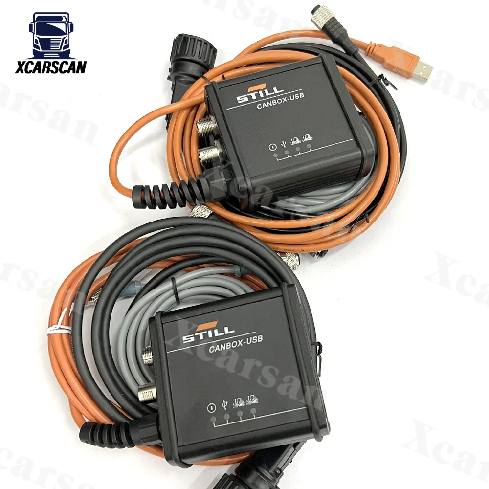 Listo para usar V8.21 para la caja de la carretilla de elevación fija 50983605400 herramienta de diagnóstico Interfaz fija de la caja original de la caja de bus