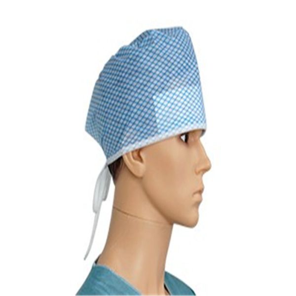 Sweat Absorption Surgical Head Cover , Disposable Hair Nets Polypropylene