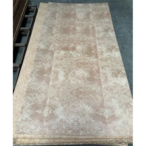 Золотая мадонна бурл фанера 4 * 8 футов высокого класса Золотая мадонна бурл фанера Мебель Стенные панели Дверь Деревянная фанера