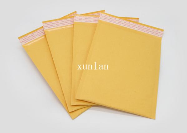 Anti Tremble Kraft Paper Bubble Mailers Safe Padded For Mailing Business