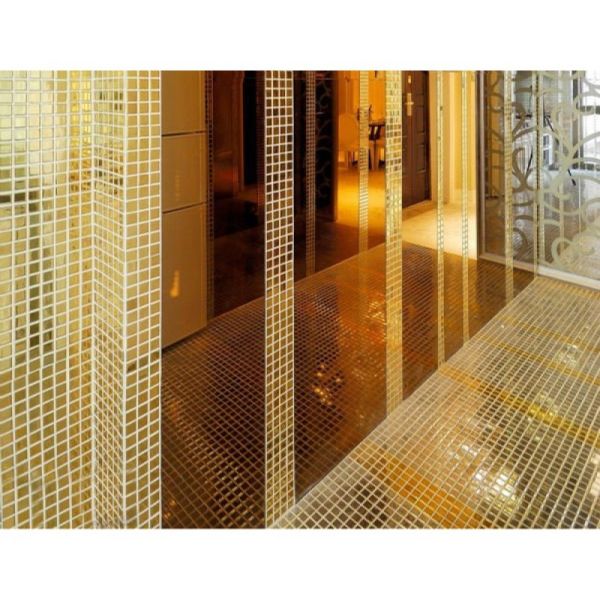 Ceramic Tile Mosaic Tile Golden PVD Coating Equipment Touch Screen Control