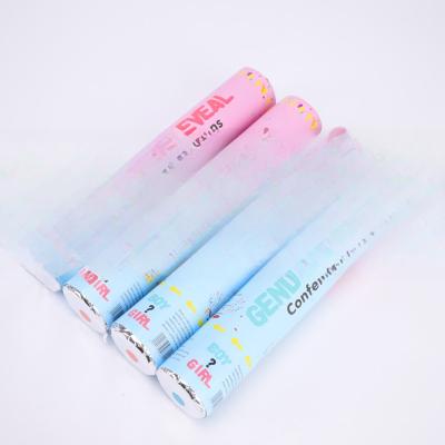 Pink Blue Biodegradable Wedding Confetti Poppers Gender Poppers