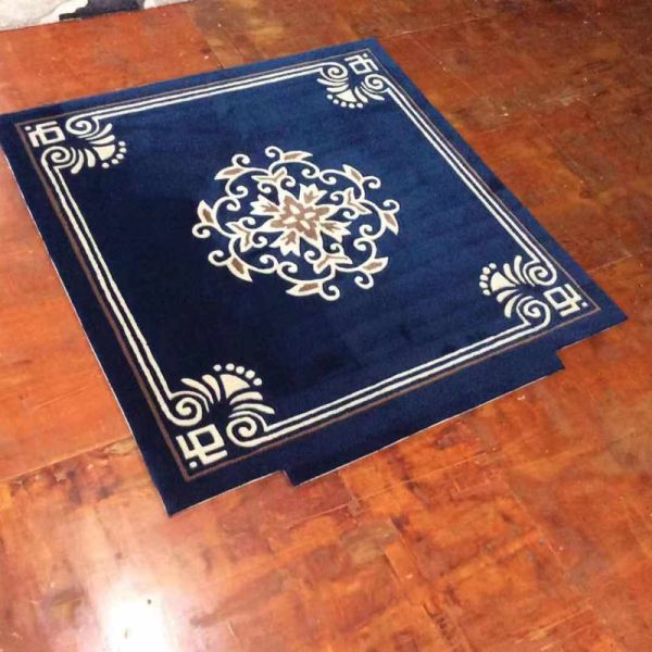 Large Size 3D Teppiche Handmade Antique Style Dragon Carpet with Custom Logo in Black