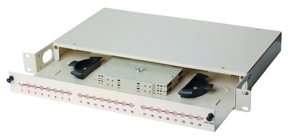 Flexible Size Fiber Optic Patch Panel  Multimode / Single Mode Free Sample YH1004