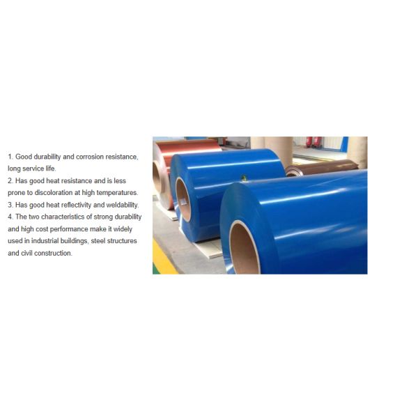 Нагрейте сталь катушки L245 L290 PPGI изоляции Prepainted гальванизированную свертывает спиралью для панели стены