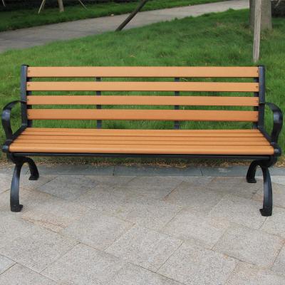 Bao Tuo outdoor thickening of cast iron park chairs lounge chairs red 1.5 meters BTC-035