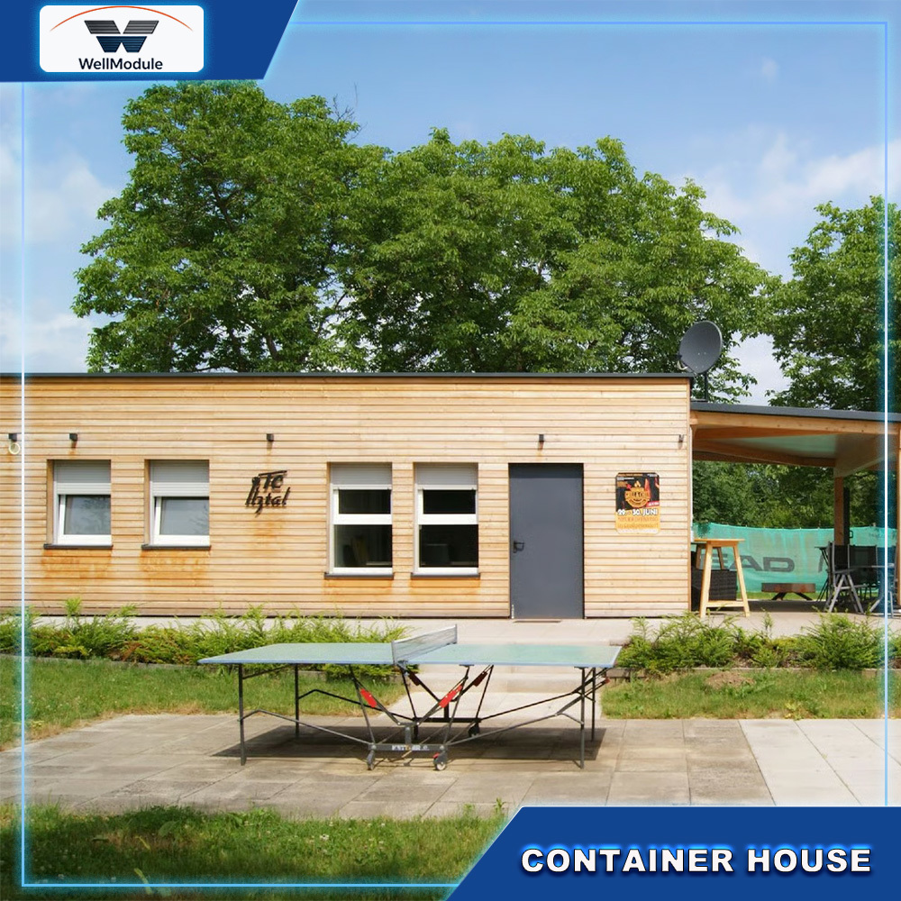 Prefabricated Container Office House with Modern Interior Design for Corporate and Industrial Business Applications