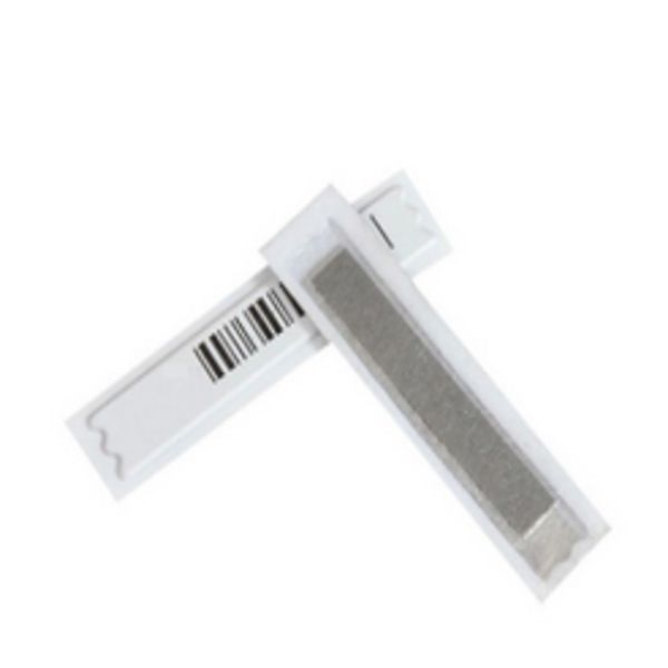 Round Woven Permanent AM EAS Labels 58KHz Frequency 45 * 10.8mm