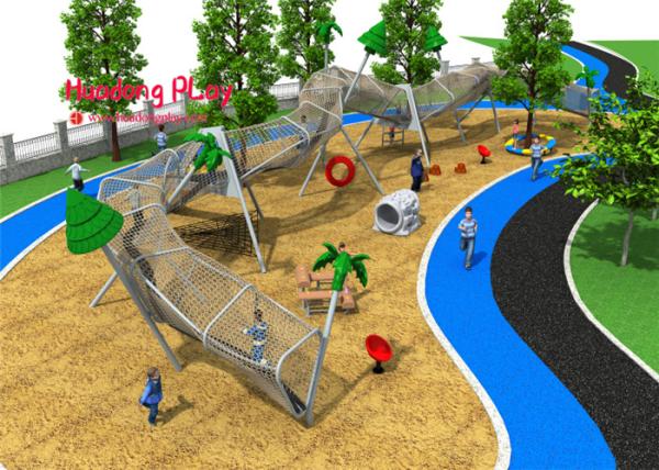 Restaurant Backyard Outdoor Climbing Play Equipment Explore Series  Free Design