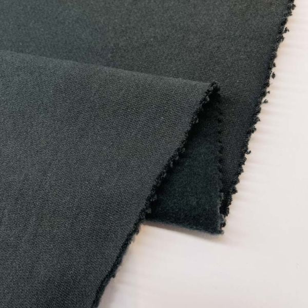 Heavy CVC Fleece Fabric 80 Cotton 20 Polyester 300GSM Hoodie Knitting Fabric