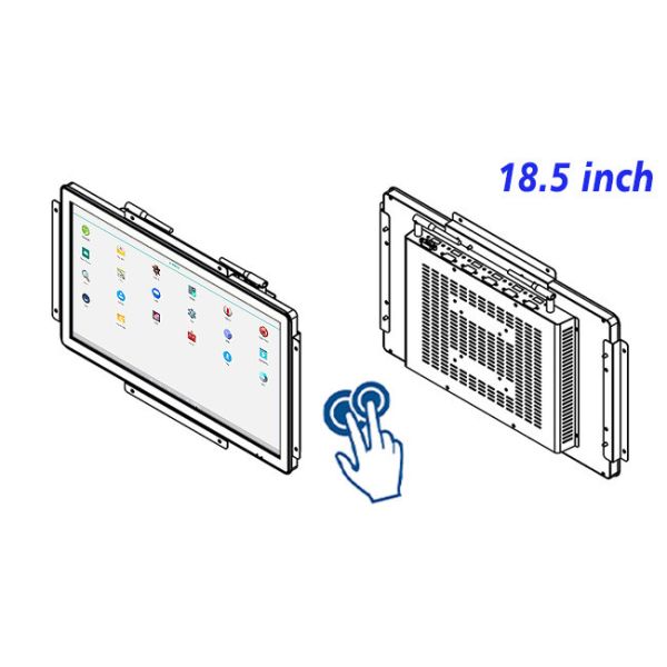 18.5-Inch Android Embedded Touch Device for Traffic Management, Warehouse Dashboards, Smart City Displays, and Logistics Systems