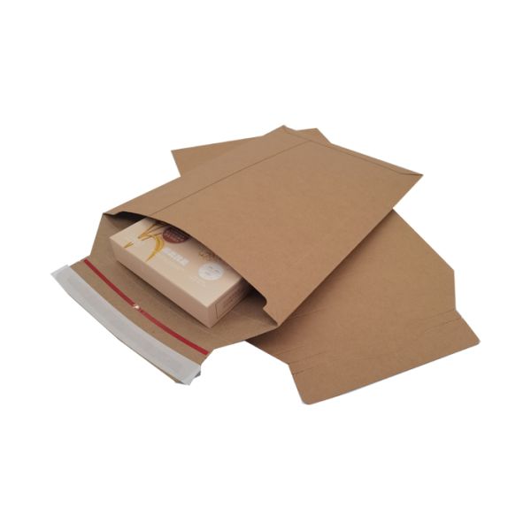 Kraft Brown 9.5x13.5inch Eco Friendly Rigid Mailers For Shipping Books