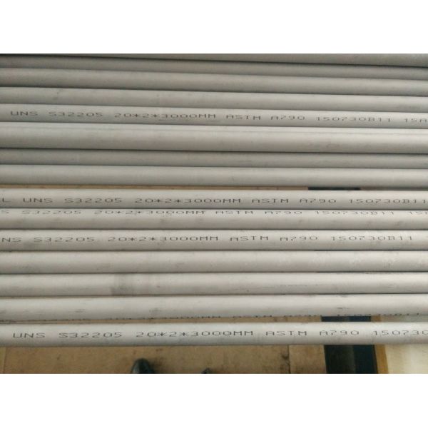 Трубки нержавеющей стали дуплекса UNS S32205 2507 безшовные