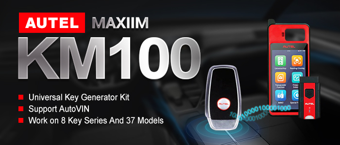 Autel MaxiIM KM100 / KM100E Universal Key Generator Kit Free Update Online Lifetime