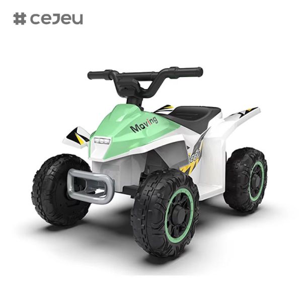 CJ-YB-618 Hot Sale Factory Direct Wholesale Source Kids Mini Atv Ride on Quad Battery Power Buggy Toy Off-road Motorcycle with Music