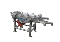 Máquina peneira vibratória linear de pó de ferro fino industrial 6 camadas