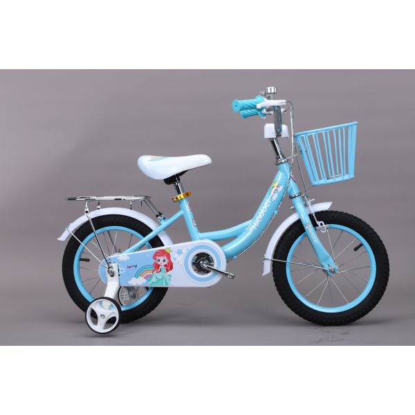 Cuadro de acero de alta durabilidad de peso ligero para niños bicicleta de 12 pulgadas diseño lindo