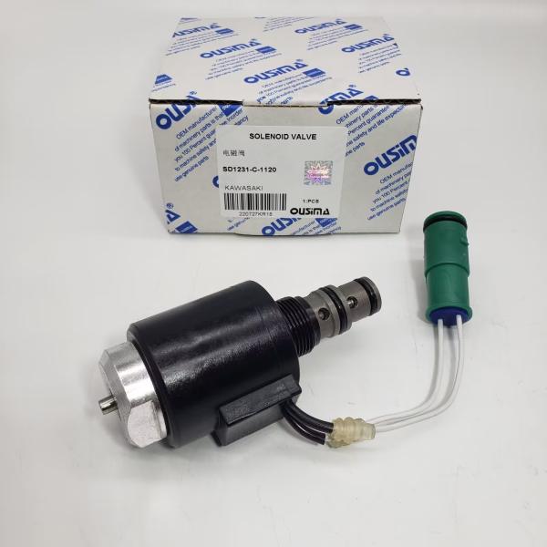 Bobinas da válvula de solenoide SD1231-C-1120 para Kawasaki