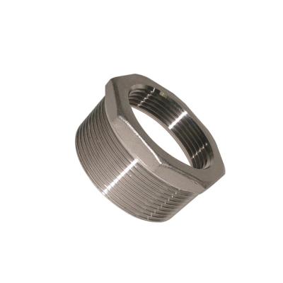 SCH20 Sanitary Stainless Steel Pipe Fittings SS316 Stainless Steel Hex Bushings