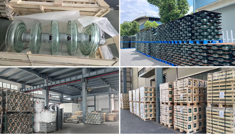 U70BL Toughened Glass Insulator for High Voltage Transmission