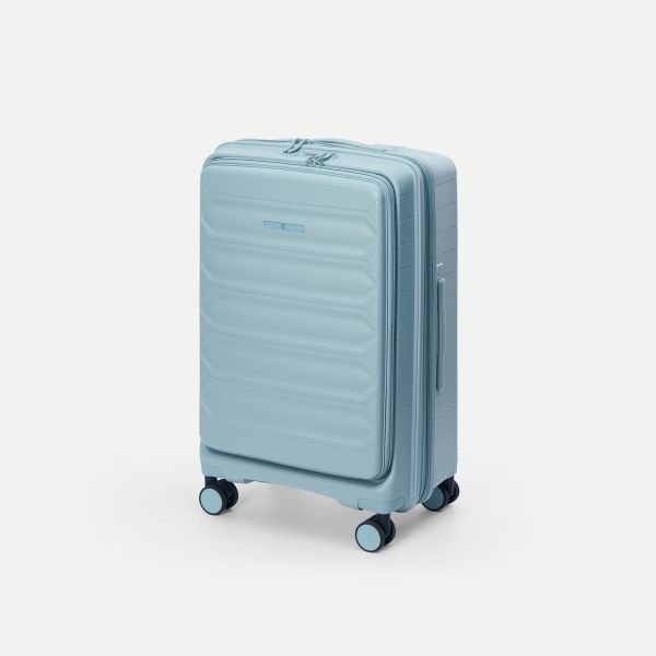 3pcs PP Luggage Set with 360° Double Wheels and TSA Lock for Long-Distance Travel