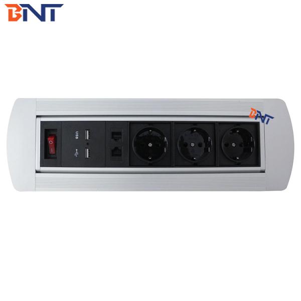 USB charger office tabletop flip up socket outlet for meeting table