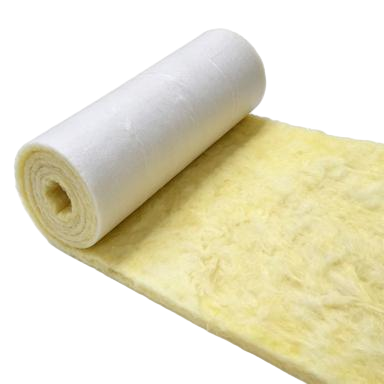 Insulation Glass Wool Blanket With WMP Facing HVAC Duct Wrap Insulation