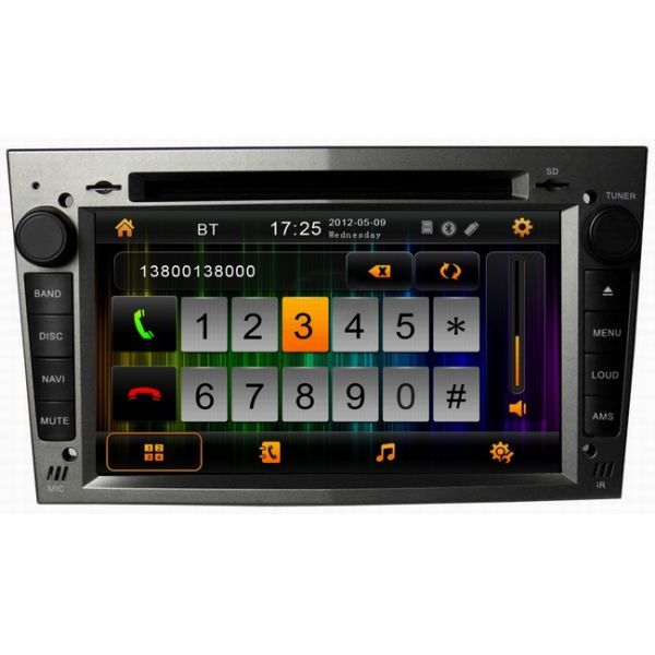 Ouchuangbo Remote Control 6.95 inch Opel Vectra 2005-2008 Sat Nav Car Stereo Autoradio HD Navigation OCB-6959