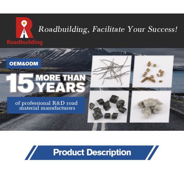 Cintas cortadas de fibra de hormigón inoxidable para hormigón armado duradero en apartamentos