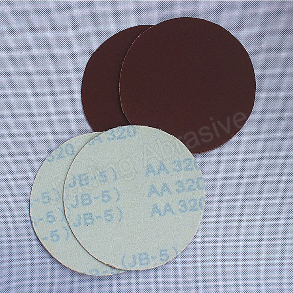 300mm 350mm RED Hook Loop Sandpaper for Epoxy Floor Grinding Cement Wall Sanding Disc