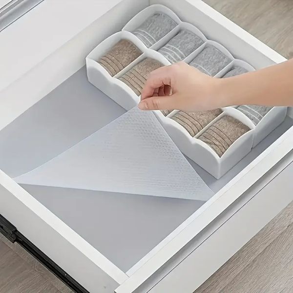 CLASSIC Design Style Kitchen Cabinet Liners Non Adhesive Easy Clean Waterproof 12pcs