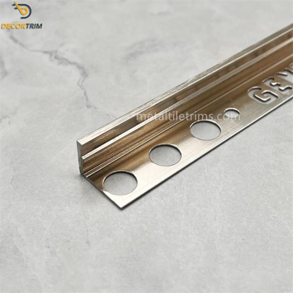 Mirror Finish Tile Trim Ceramic Tile , Outside Corner Trim Decoration